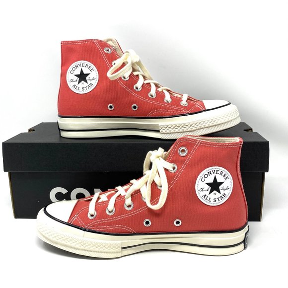 🎄SALE🎄 CONVERSE Iconic Cushion Women's Sneakers CHUK 70 Hi Top Terracotta Pink - Picture 3 of 10